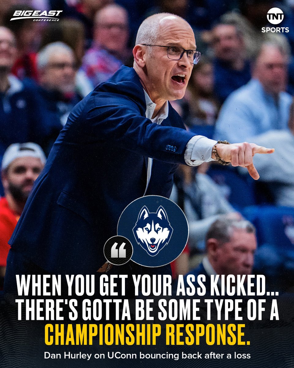 After dropping 2 of the last 4 games, Dan Hurley’s messaging remains clear when it comes to No. 5 UConn bouncing back 🗣️