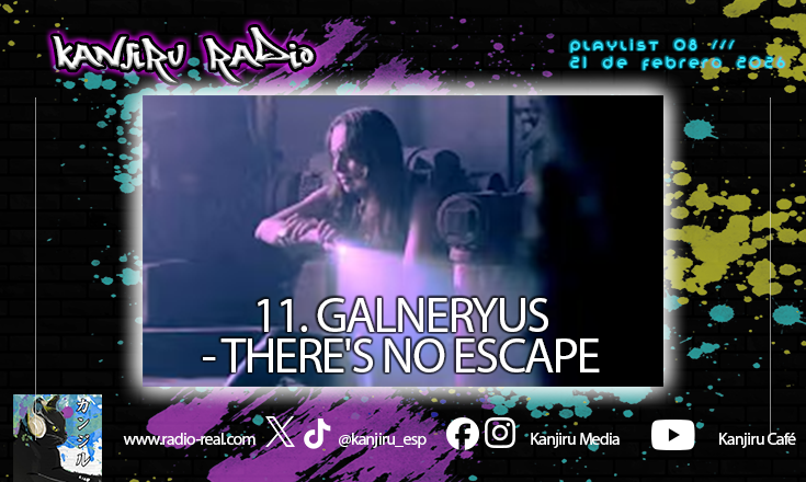 No hay salida, solo queda disfrutar del virtuosismo de GALNERYUS y "There's No Escape". 🌀
Sigue el setlist: radio-real.com #Vetelgyus