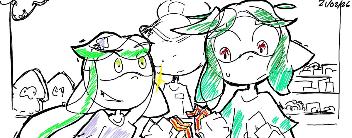 💚🦑Celos: Capitulo 8!

Continuamos con la pequeña competencia de Soren y Mina por los tickets, quien resultara victorioso para el dichoso premio de la pulpo rosa?
Nuevo capitulo, chequenlo!

🧡Wattpad: wattpad.com/1609246469-cel…

❤AO3: archiveofourown.org/works/74254266…