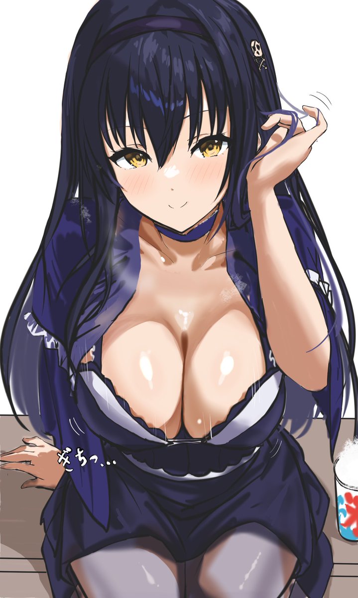 鴎「ちょっと休憩しよっか♡」 