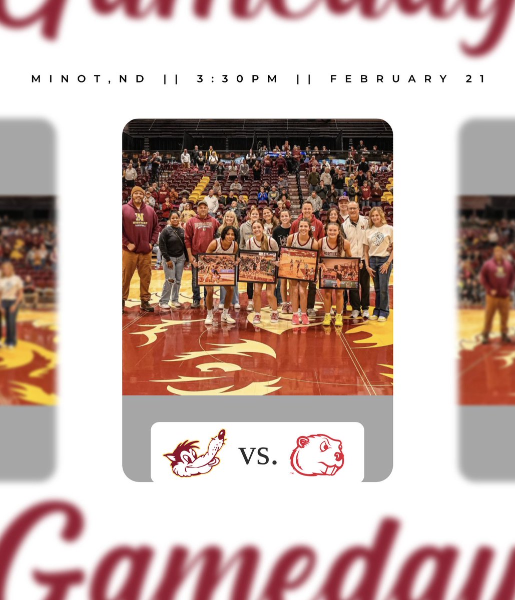 nsuwolves_wbb's tweet image. It’s GAMEDAY🤟🐺

@nsuwolves_wbb 🆚 Minot State

⏰ 3:30 PM
📍Minot, ND

📺📊nsicnetwork.com/nsuwolves/

#GoWolves🐺 | #maroonNgold🐾