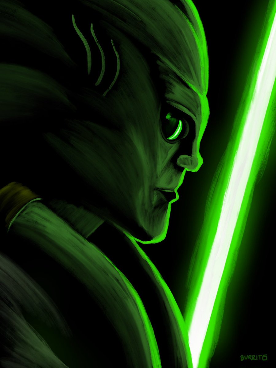 “Revenge is not the Jedi Way”
🎨 by me hehe

#starwars #kitfisto #fanart
