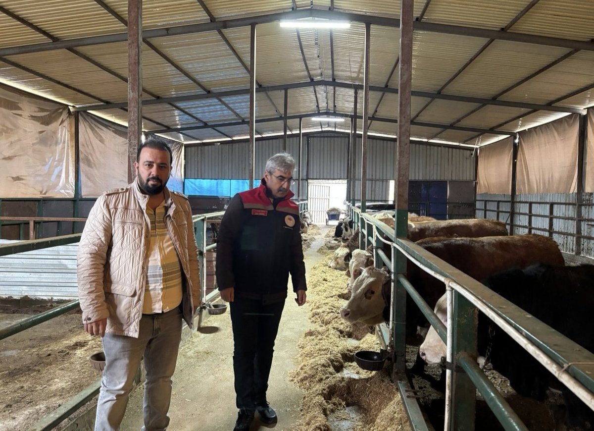 📍Çorlu 
🗓21.02.2026

İlçe Tarım Müdürü İbrahim Halil SATICI idris PADIR'a ait hayvancılık işletmesini ziyaret etti. 

<a href="/mehmetaksoy1972/">Mehmet Aksoy</a>  
<a href="/IbrahimSat96523/">Ibrahim Satici</a>
<a href="/Tekirdagtarim/">Tekirdağ İl Tarım ve Orman Müdürlüğü</a>