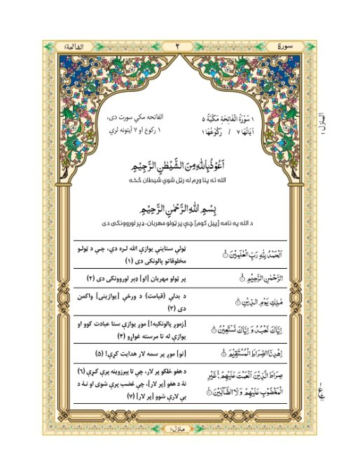 د محترم مولوي عبدالحق حماد صاحب له لوري چمتو شوې د «قرآن کریم روانه پښتو ژباړه» به لس ورځې وروسته په ښه صحافت له چاپه راووځي. ان شاء الله