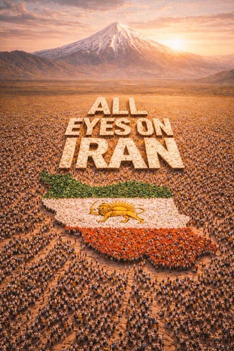 The massive street protests against the Islamic regime in Iran have re-ignited.

All eyes on Iran 🦁☀️
