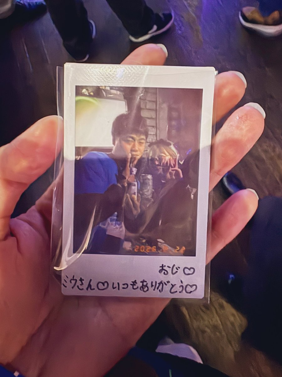 おじさんとチェキ📷 #クラえもん