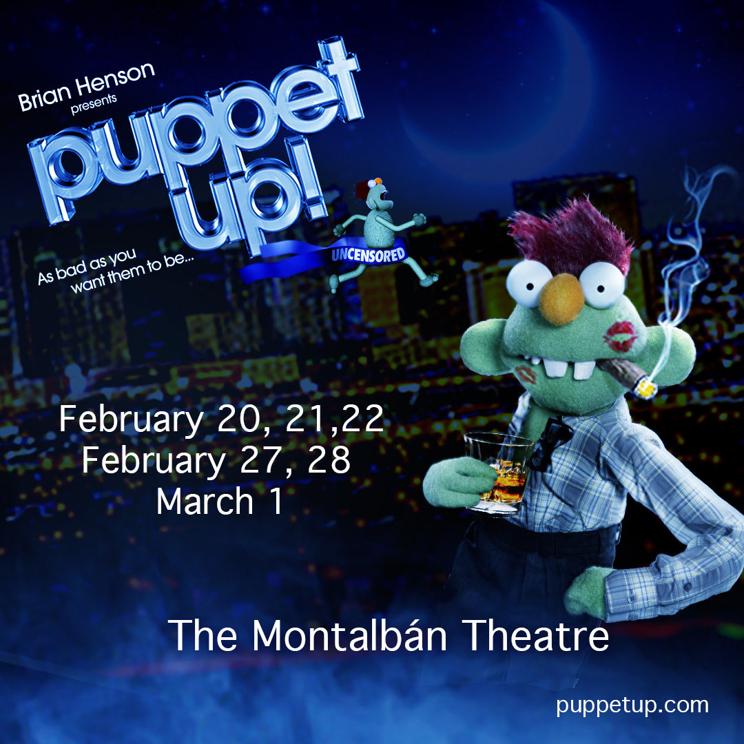 Don’t miss this LA.  Improv puppetry from the Henson stable.