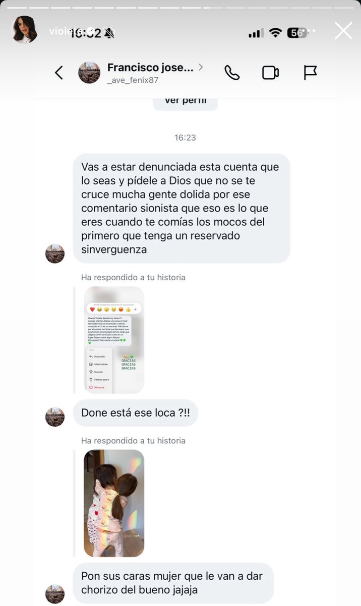 PlenisimaGH's tweet photo. Los mensajes que le están poniendo a Violeta Mangrinyan insultándola y deseándole la muerte a sus hijas por no apoyar el Ramadán, son vergonzosos y muy fuertes. @policia https://t.co/oFJtZVpqiD