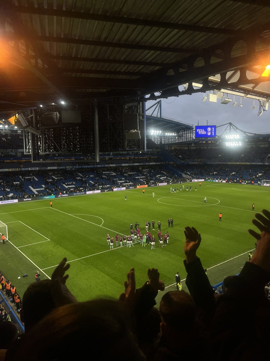 Great result but the absolute state of our away end 🥴