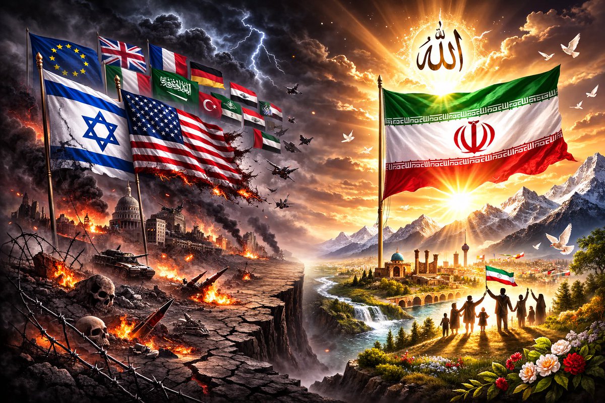 Iran land tweet media