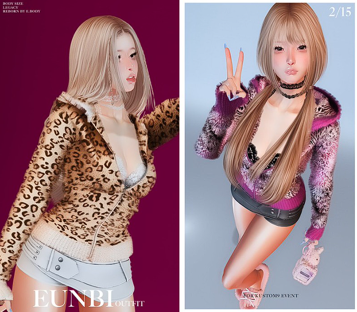 KawaiiFeedSL's tweet image. DAMI Eunbi Outfit @ Kustom9〡Taxi: maps.secondlife.com/secondlife/kus… 
#SecondLife #Dami #Kustom9 #slevent #slcontent #KawaiiFeed