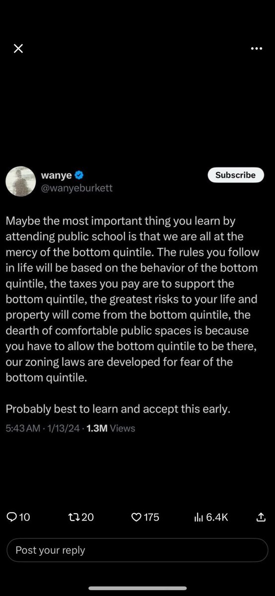 It's easy to hate the guys at the top, but do you have the courage to hate the guys at the bottom?