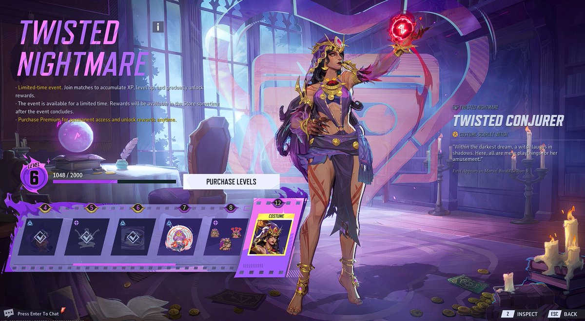 ⭐️ GIVEAWAY TIME ⭐️

🎁 Want to buy the new Twisted Nightmare Scarlet Witch event or save for the upcoming Season 7 battlepass?! <a href="/Snowbelltime/">Doc</a> and I are giving away 1,000 lattice to FIVE different people in exactly one week! 

To enter:
1). 👉Follow <a href="/Betrigansmh/">Betrigan</a> and <a href="/Snowbelltime/">Doc</a>