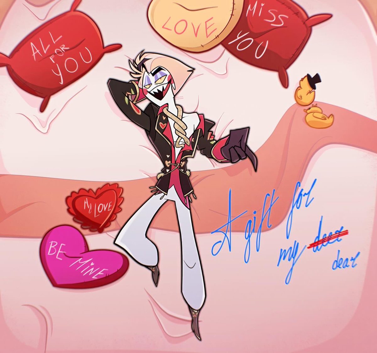 MrPrinceAki's tweet photo. I'll just leave this here
#LuciferMorningstar #HazbinHotel #Morningstar #Radioapple ? #KingOfHell #vivziepop https://t.co/JVaQItZCDo