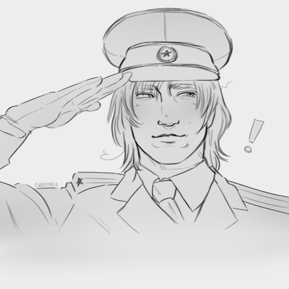 grvstnez's tweet photo. i'm so back guys hi here's raikov ,, sorry he's just a quick sketch i forgot how to draw #mgs https://t.co/l5q4MoR4yG