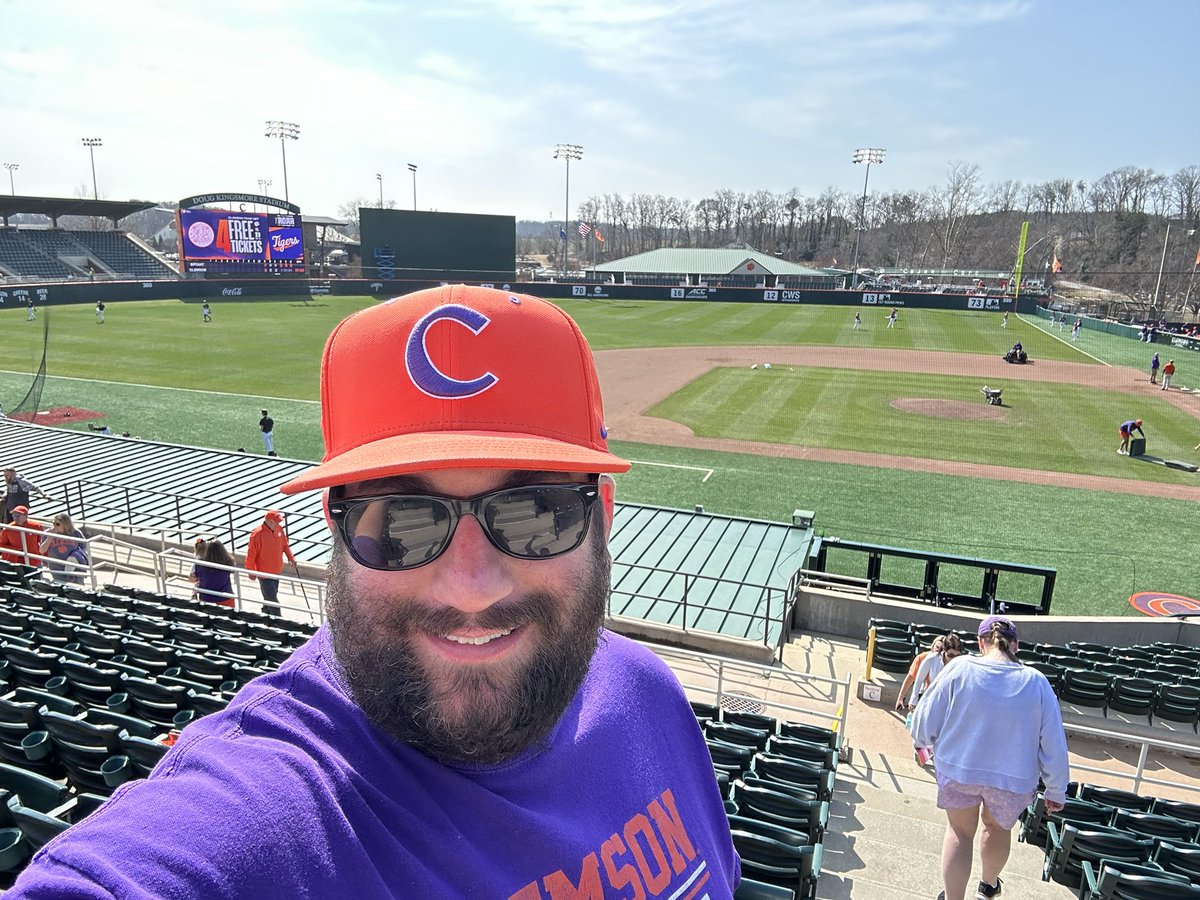 BrianLaw1987's tweet photo. Game 6! Tigers, Let’s Get Some Runs! @ClemsonBaseball #Team129 #LFG https://t.co/Cj5G0hg4J4