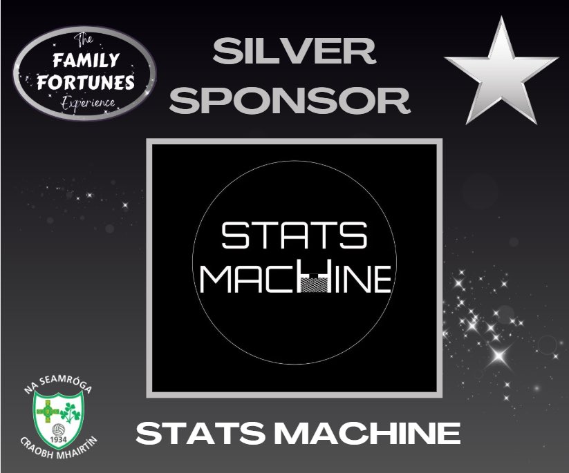 CremartinGAA's tweet photo. 🩶Huge thanks to Silver sponsors Stats Machine and @ted4parts for their kind donation and support for our #familyfortunesfundraiser on the 7th of March in Cremartin GAA Complex.

 If you kindly wish to donate please click the link 👉 https://t.co/eucIb37DYI https://t.co/bWgCTEuF46