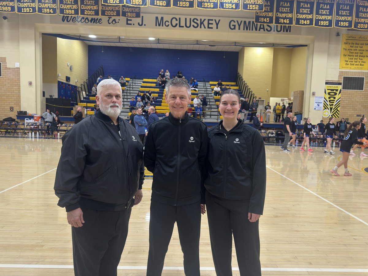 Thank you Lady and Gentlemen #ThankYouOfficials #PIAAOfficials <a href="/PIAASports/">PIAA</a>