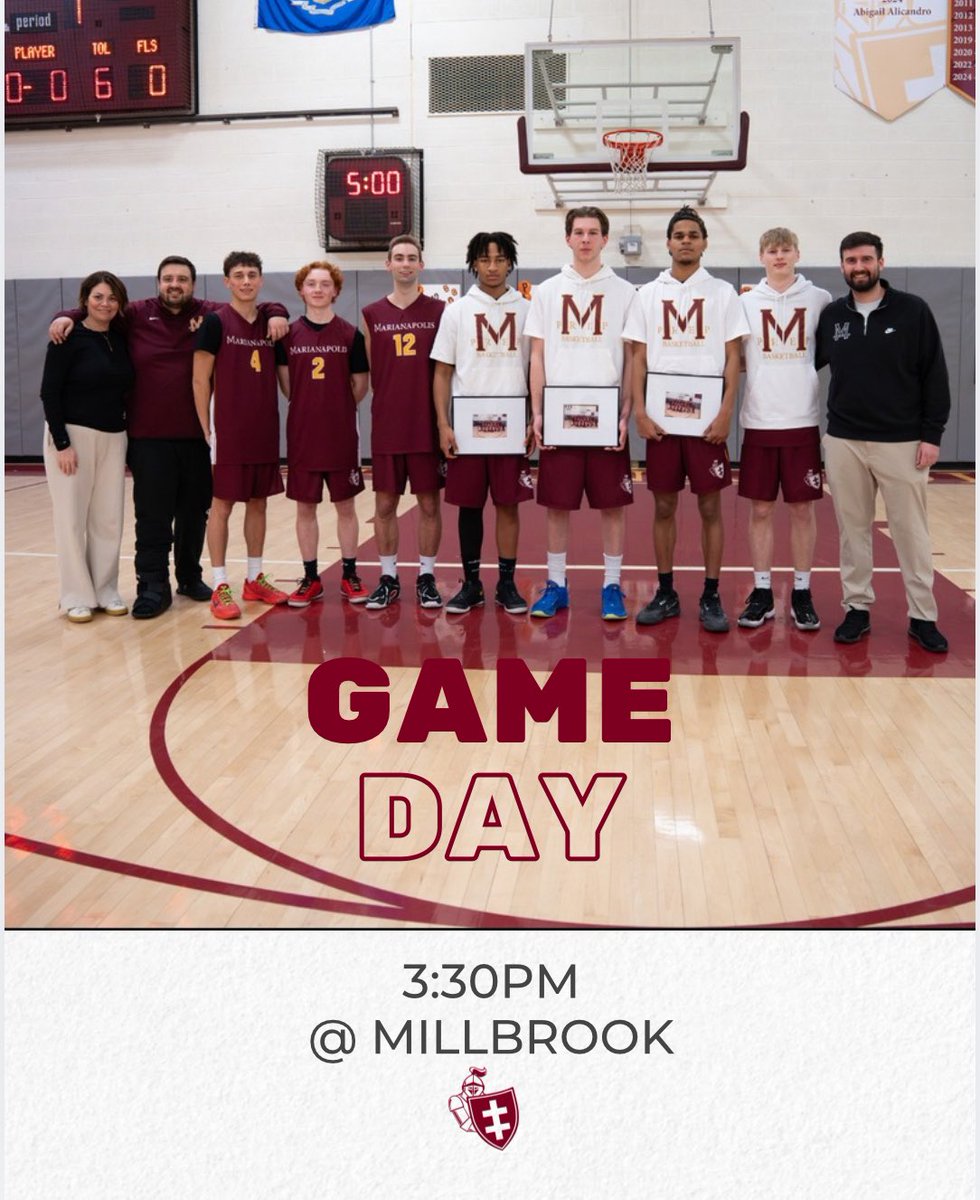 MPrepBBB's tweet photo. It's GAMEDAY! The Golden Knights are heading to NY to take on Millbrook this afternoon, looking to keep the momentum going after our last win! #GoKnights https://t.co/EUTl1fWlYP