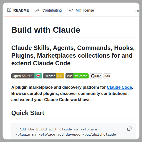 Marketplace for Claude Code plugins https://t.co/fZv9KYpw7J