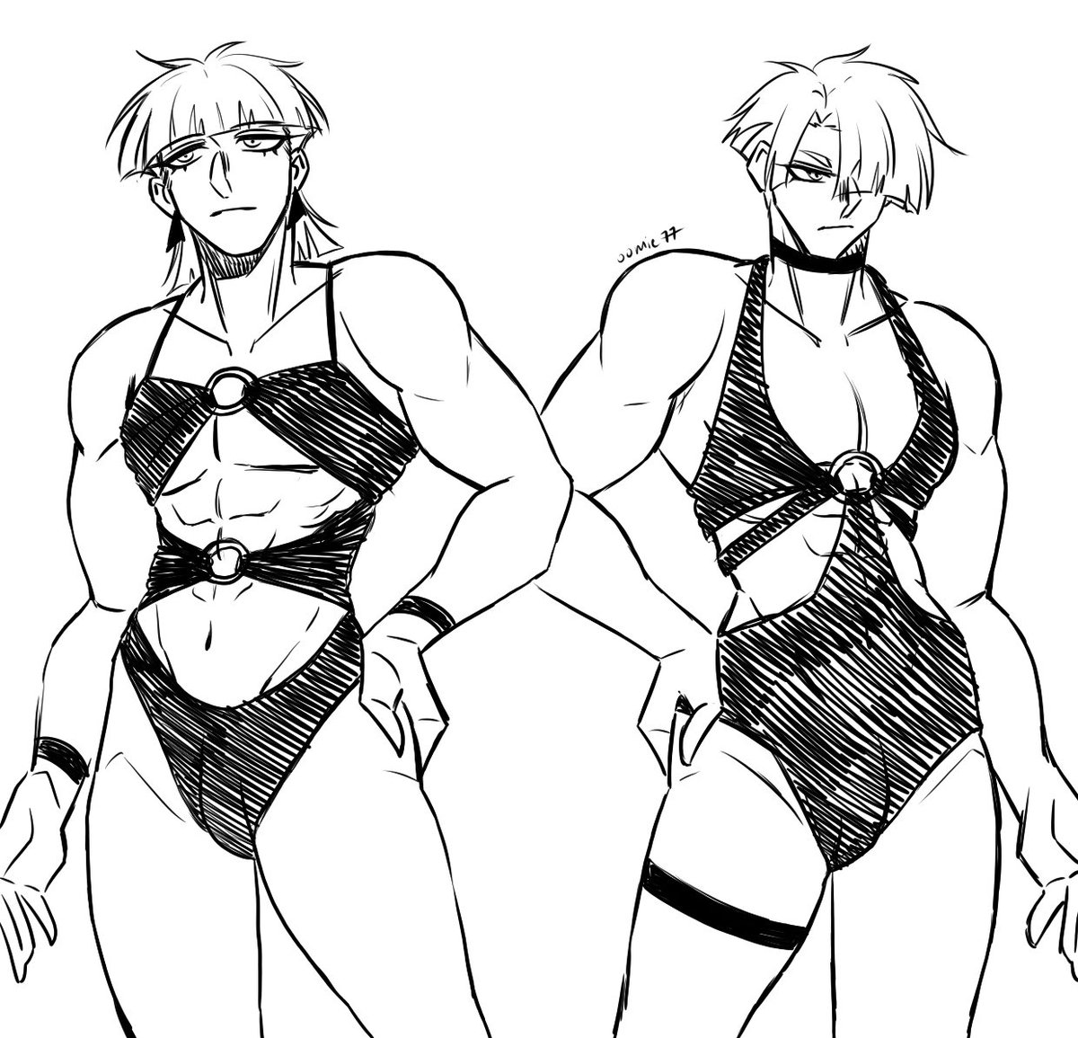 Polybros swimsuits or whatever it is
Ok I'm gonna go sleep now.

#newパソスト #NewPSG #PaSwG