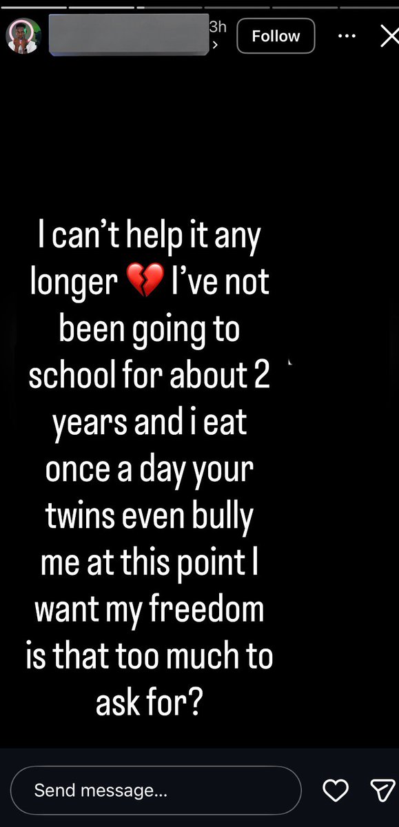 Double Akindele Adopted Son Cries out through IG story after years of been maltreated by her and her own biological kids
If you can't just take responsibility over adopted children why maltreat them?
Some people are just evil