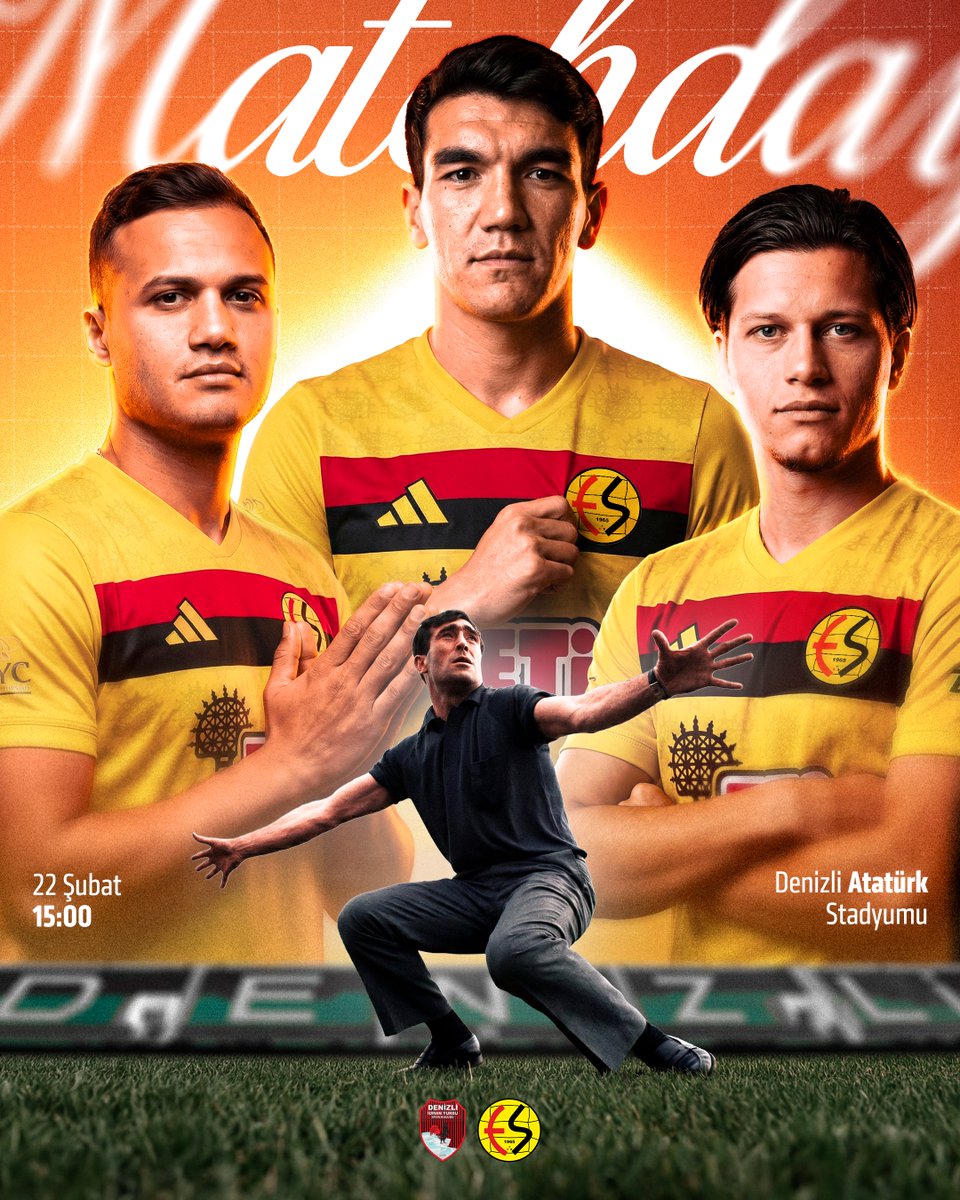 🏆 Nesine 3. Lig  22. Hafta
🆚 Denizli İdman Yurdu 1959 SK
🗓 22 Şubat Pazar / 15:00
🏟️ Denizli Atatürk Stadyumu
📺 Sıfır TV