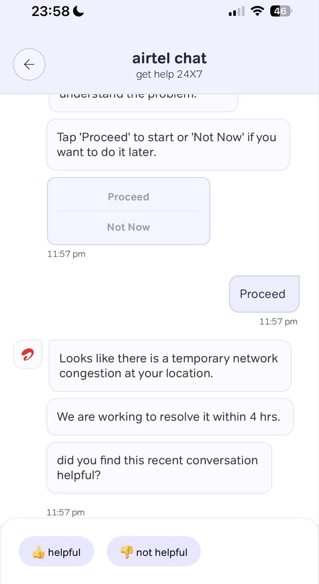 Chefb87's tweet photo. @airtelindia @Airtel_Presence @airtelnews - every time there is a congestion? If you don’t solve this issue,  I’m pulling it off the connection. https://t.co/3AkgCJxHMj