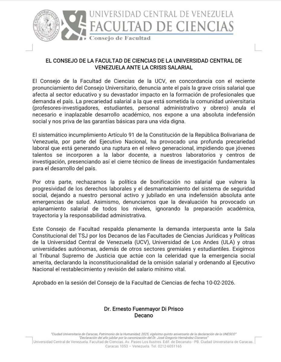 Monitor Sindical Venezuela tweet media