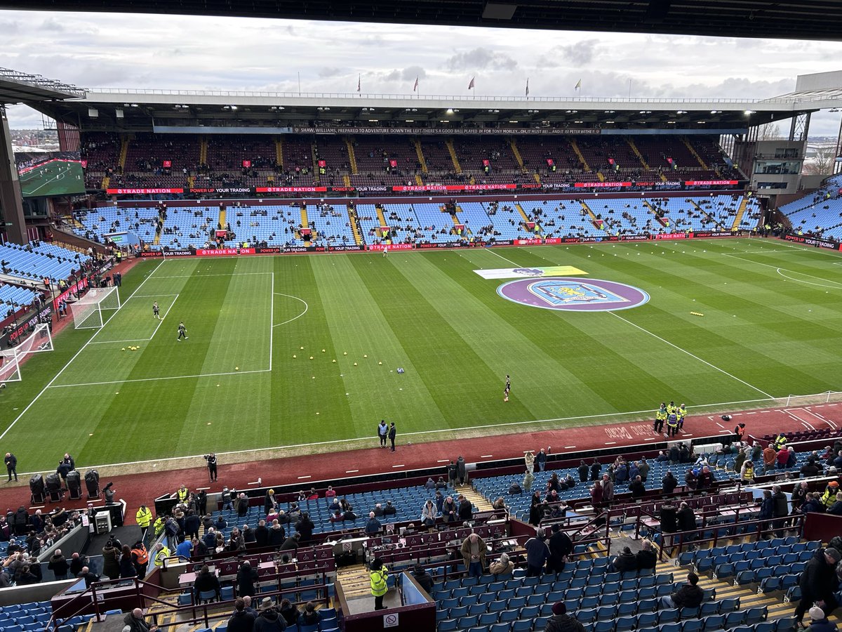 Villa Park.
#AstonVillaLeeds #PremierLeague