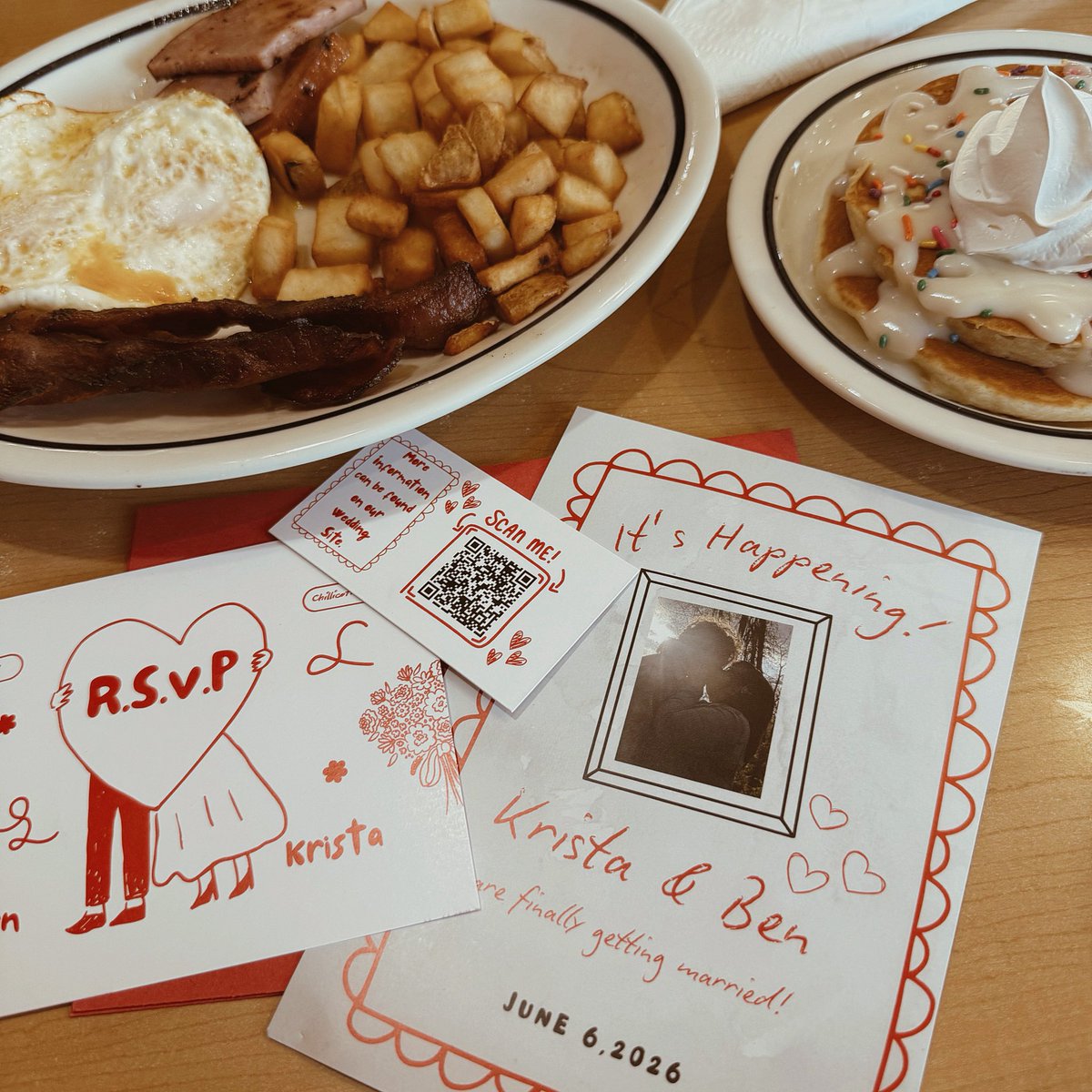 alilbitofkrista's tweet photo. When @IHOP has been such a big part of our relationship. 🤣 You worked nights and I worked mornings and the only place we could go was our local IHOP if we wanted to have a “date night.” From dates to wedding prep. We are so thankful for our IHOP dates. ❤️🥞 https://t.co/syG89swl3c