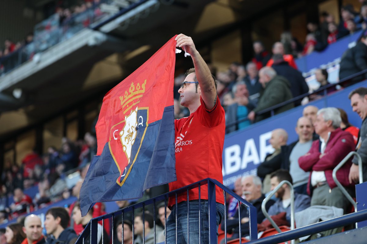 اليوم نحن 22,485 متفرجًا في ملعب إلسادار!

❤️ شكرًا لدعمكم يا جماهير أوساسونا!