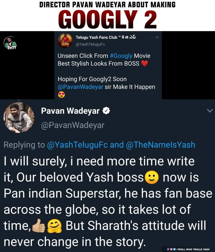rsy_stan's tweet photo. Now that we have seen the #Ticket from #ToxicTheMovie , can we dream about #Googly2 again @TheNameIsYash BOSS? 🥹
Sir @PavanWadeyar please mansu madi, it's fans request from many years, pakka olle script ready agute just #Yash sir jothe mathadi 😭♥️ https://t.co/68ldDe5GCu