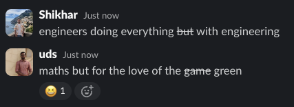 Life outside office, roughly for an year now?