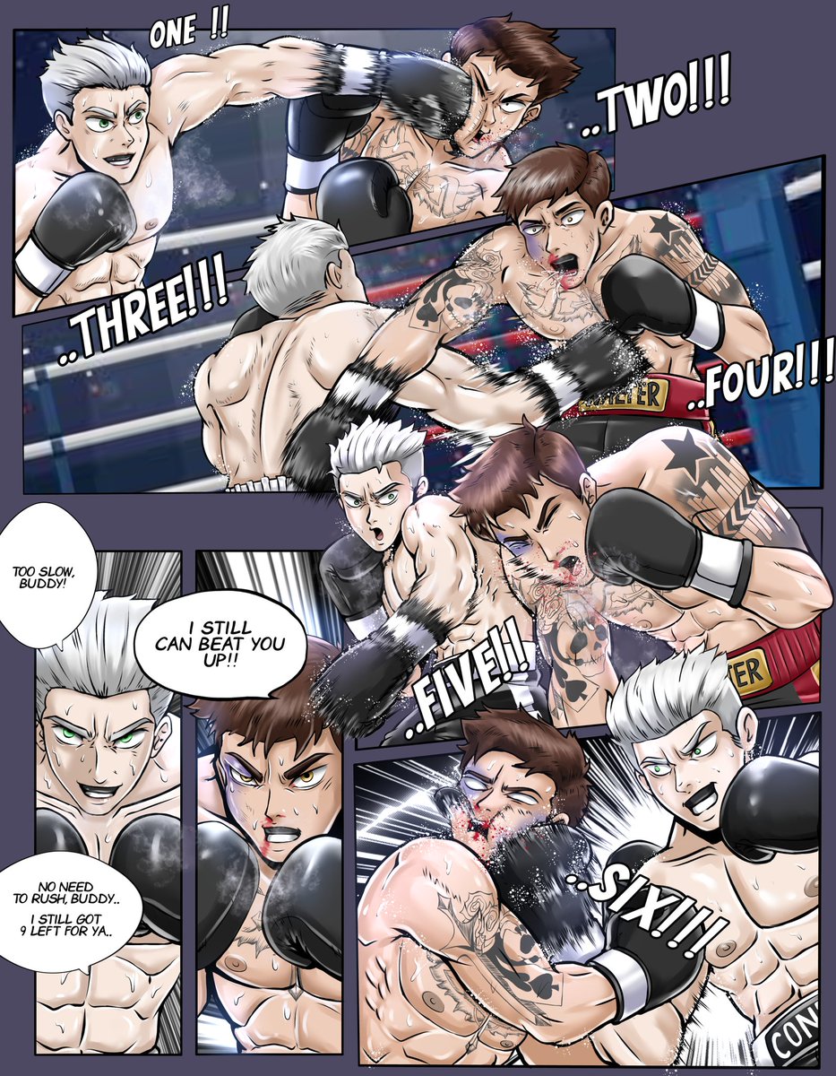 Boxing comic page commission for <a href="/MarsWalter_/">Mars Walter</a>  is done
Thank you very much!!! 

If you guys have interest about this one, come DM or jump to > vgen.co/dumbshakalaka