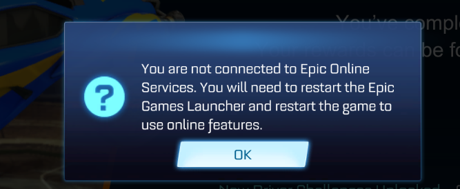 crowo33534's tweet photo. @RL_Status 
Getting this message while i play rocket league. When i do the following steps provided, i get stuck on the "press any button to start" screen as showcased in the pictures. https://t.co/QGmBdBd9zD