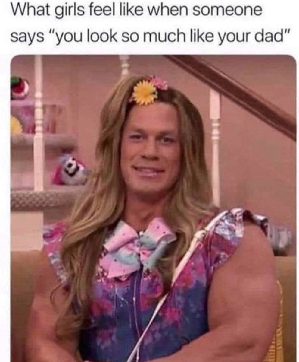 She's "big boned" like her dad.
😗