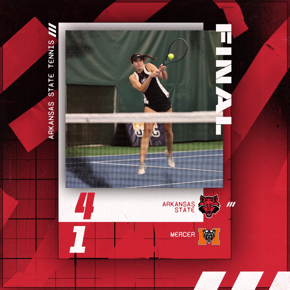 Arkansas State Red Wolves Tennis tweet media