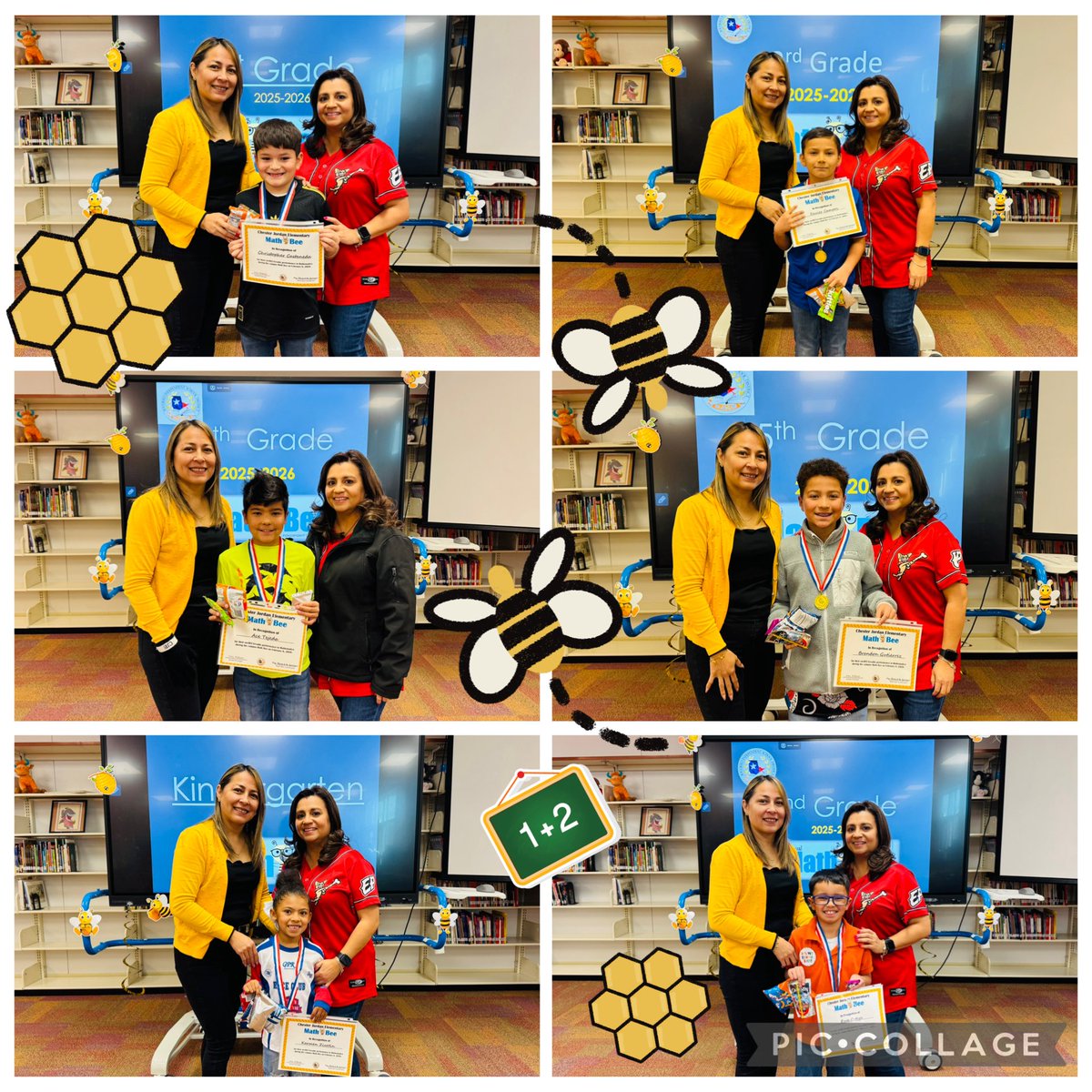MFlores_CJES's tweet image. So incredibly proud of our Campus Math Bee participants! 🐝➕➗Our students showed confidence, and true problem-solving skills. A huge congratulations to our 1st place winners who will be representing Chester Jordan at the district level! #TeamSISD #MathBee