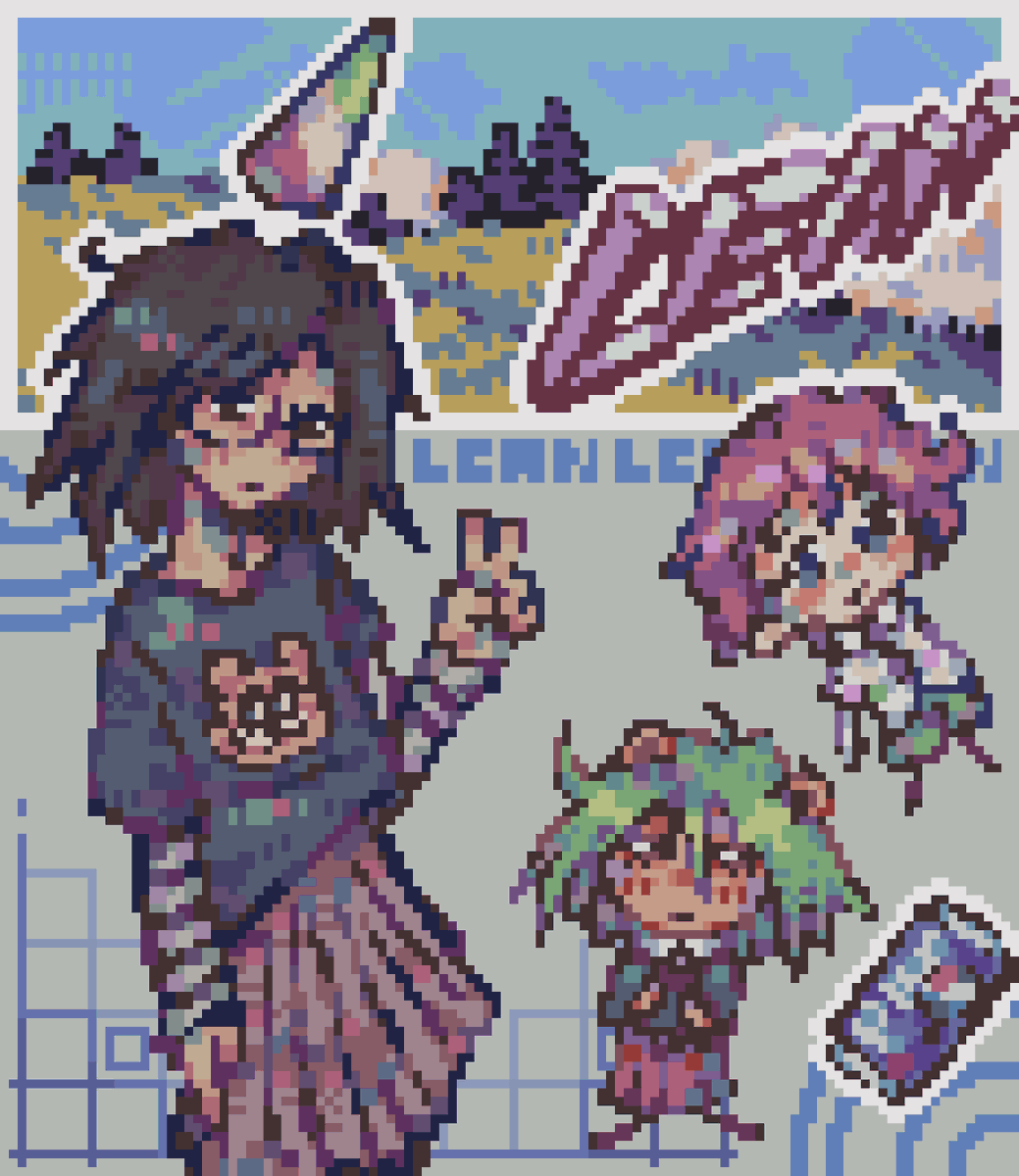 Happy birthday <a href="/Breakcore_Lean/">@Breakcore_Lean #keepit1000</a> !!

[#pixelart #katawashoujo #aseprite  ]