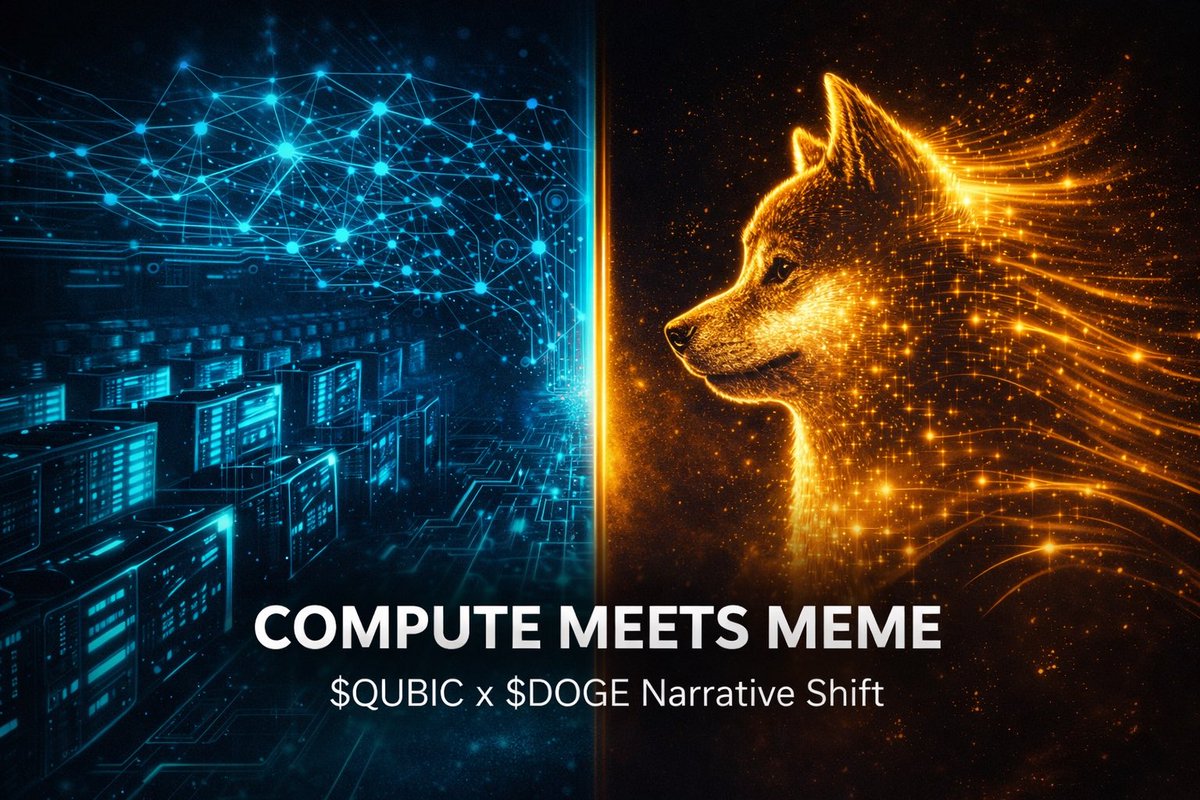 1/5

$QUBIC $DOGE

This isn’t just another meme convo.
It’s about real tech, real compute, and real mining narrative.

While markets dig through fear, narratives shift next.

#Crypto