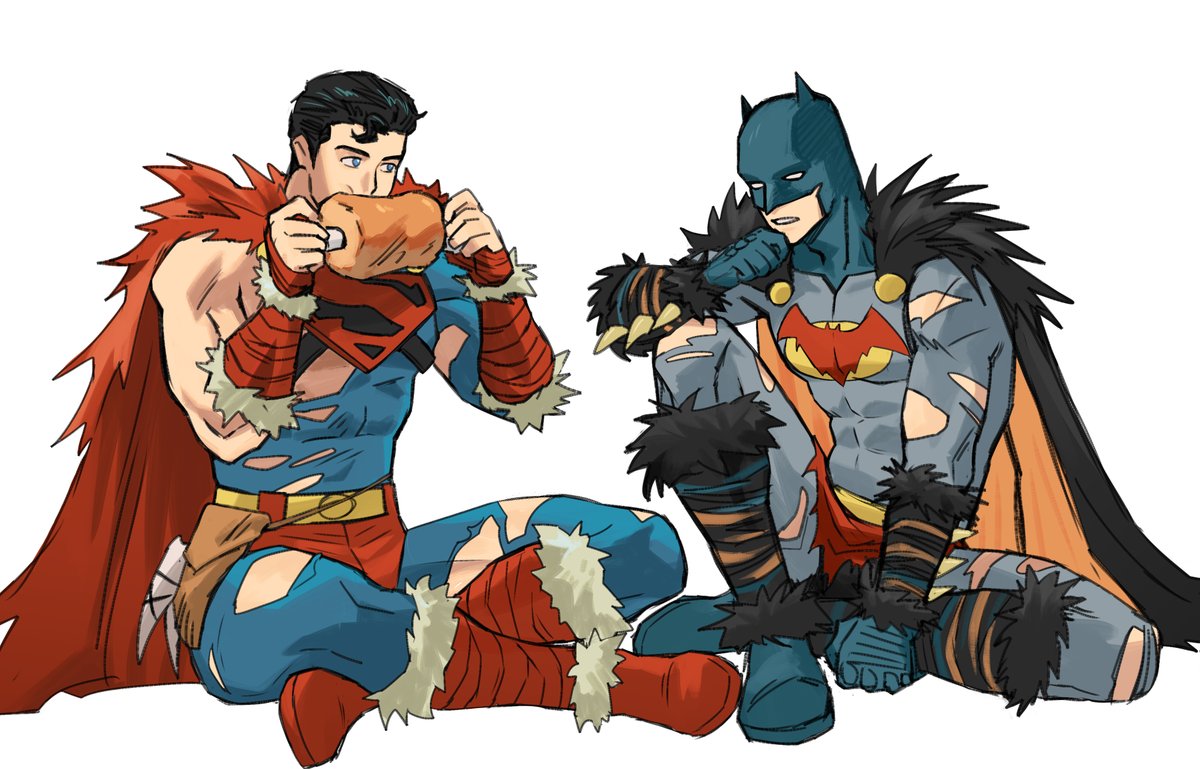 #superbat Looking forward to that comic.Want to watch them hunt. Clark tried to determine if the meat was poisonous🫣