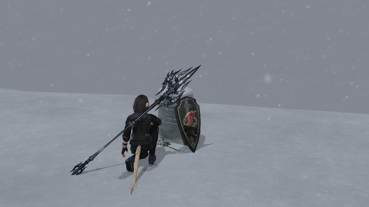 It had been too long since her last visit to her friends grave. Always when she comes to visit she thinks of the "what-ifs". What could have been if she merely confessed before he...

Tears then roll down her freckled cheeks as they fell and mixed into the falling snow.