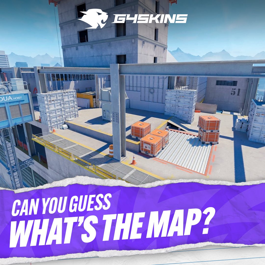 g4skinsdotcom's tweet photo. Easy enough, right? ๐
Do you like this map?
#cs #cs2 #counterstrike #counterstrike2 #map #csmap #guess https://t.co/b161sf2wX2