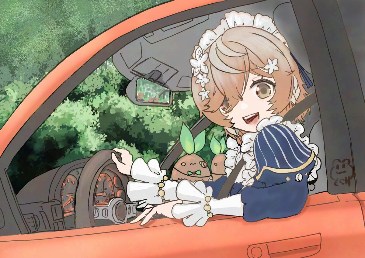 誰もいない森のなかのドライブ...
たのしかった...ですね...
#Klaratelier