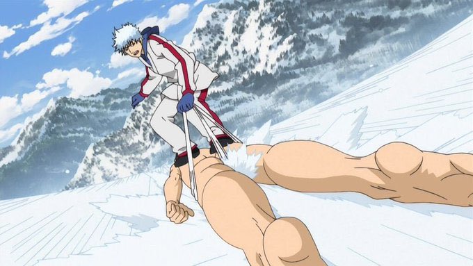 俺あんまし銀魂知らんから妹が銀魂のオススメ回を一話一話見せてくれてるんやけどさ、なんか雪山のシーン今流れててな、スキーの回とかって言ってるんやけどさ

前立腺ブレーキ来る、、、❓