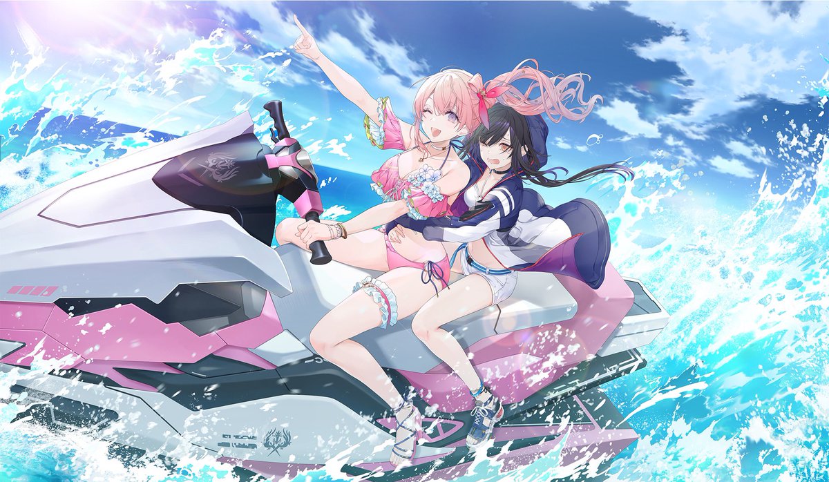 トワツガイ、立ち絵の代わりに一枚イラストがあるスタイルもっと