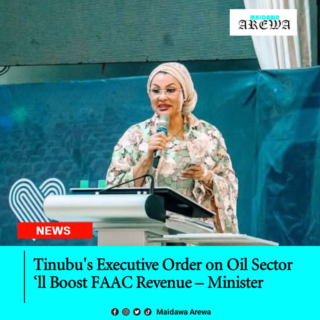 while addressing members of FAAC in Abuja on Friday, Uzoka-Anite said that the presidential executive order would safeguard oil and gas revenues.
She said that the order would provide regulatory clarity and significantly strengthen revenues accruing to the federation account.
