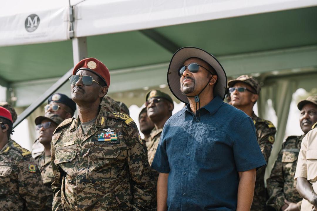 AbiyAhmedAli's tweet photo. Ethiopia is a land of many heroes who have strengthened the country through generational continuity. The Special Operations Command of the Defense Forces, over the past 65 years, has carried out outstanding missions that have made Ethiopia proud, demonstrating unbreakable resilience through numerous challenges. Currently, through defense reform efforts, the command has been reorganized in a modern manner in terms of structure, manpower, and equipment, incorporating airborne, commando, and special counter-terrorism forces. It stands in a reliable position to carry out its duties effectively at any time and under any conditions.

As the command celebrated its 65th anniversary, it publicly showcased the modern military capabilities it has built, the readiness of its personnel, and its tactical proficiency. In particular, the integrated water-borne exercise shown today, as well as the various military skills demonstrated in coordination by airborne and commando members, confirmed the high level of capability of the armed forces.