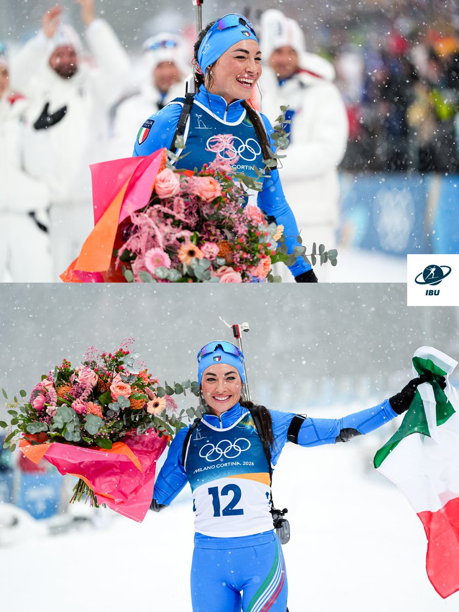 Grazie Doro 🥹🫶🇮🇹

The farewell you deserver Dorothea Wierer 🔥

📷 <a href="/NordicFocus/">NordicFocusTG</a> #biathlon #biathlonfamily #olympics